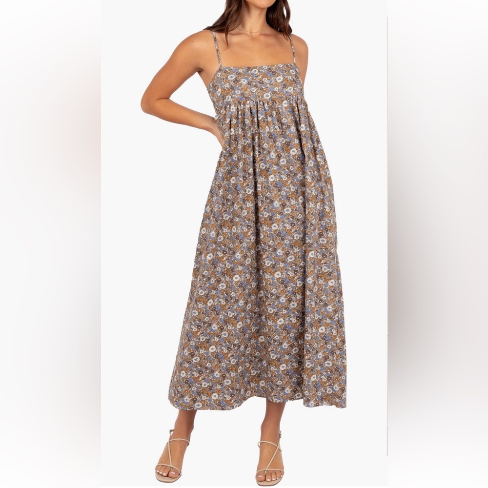 Petal and Pup Floral Dress